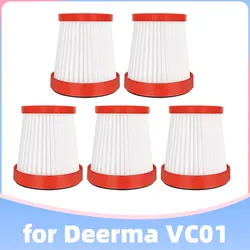 Pièces de rechange pour aspirateur à main Xiaomi Deerma VC01, 5 pièces, filtre Hepa, accessoires 