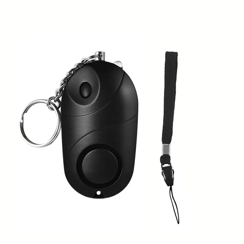 

Safety Sound Siren Personal Alarm with LED Flash Light Mini Attack Self Defense Alarm Keychain for Women Children Elderly Worker