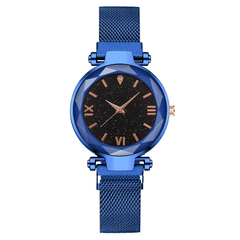 

hot style selling new Roman grain set auger star lazy ferromagnetic ladies watch female table source manufacturer