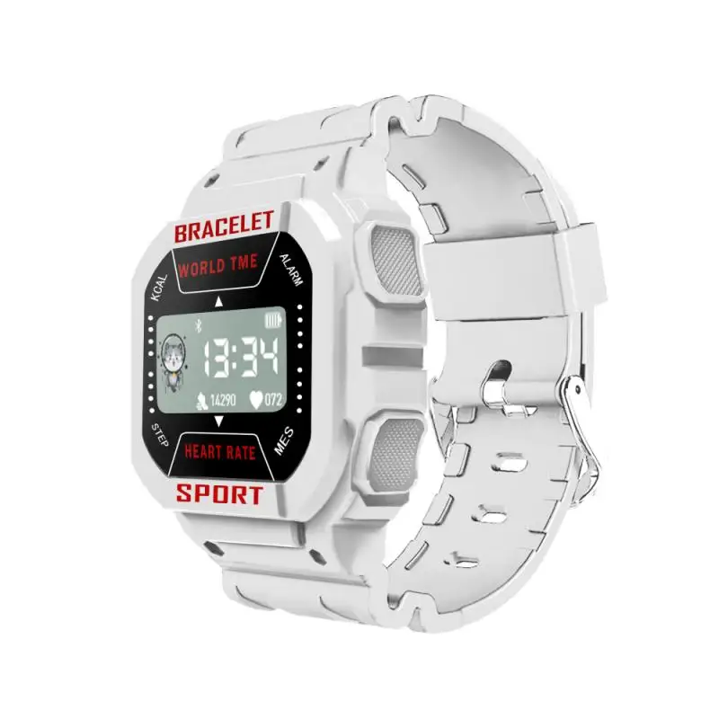 Smart Band Weather Display Blood Pressure Heart Rate Monitor Fitness Tracker Smart Watch Bracelet Waterproof Men Women Kids 