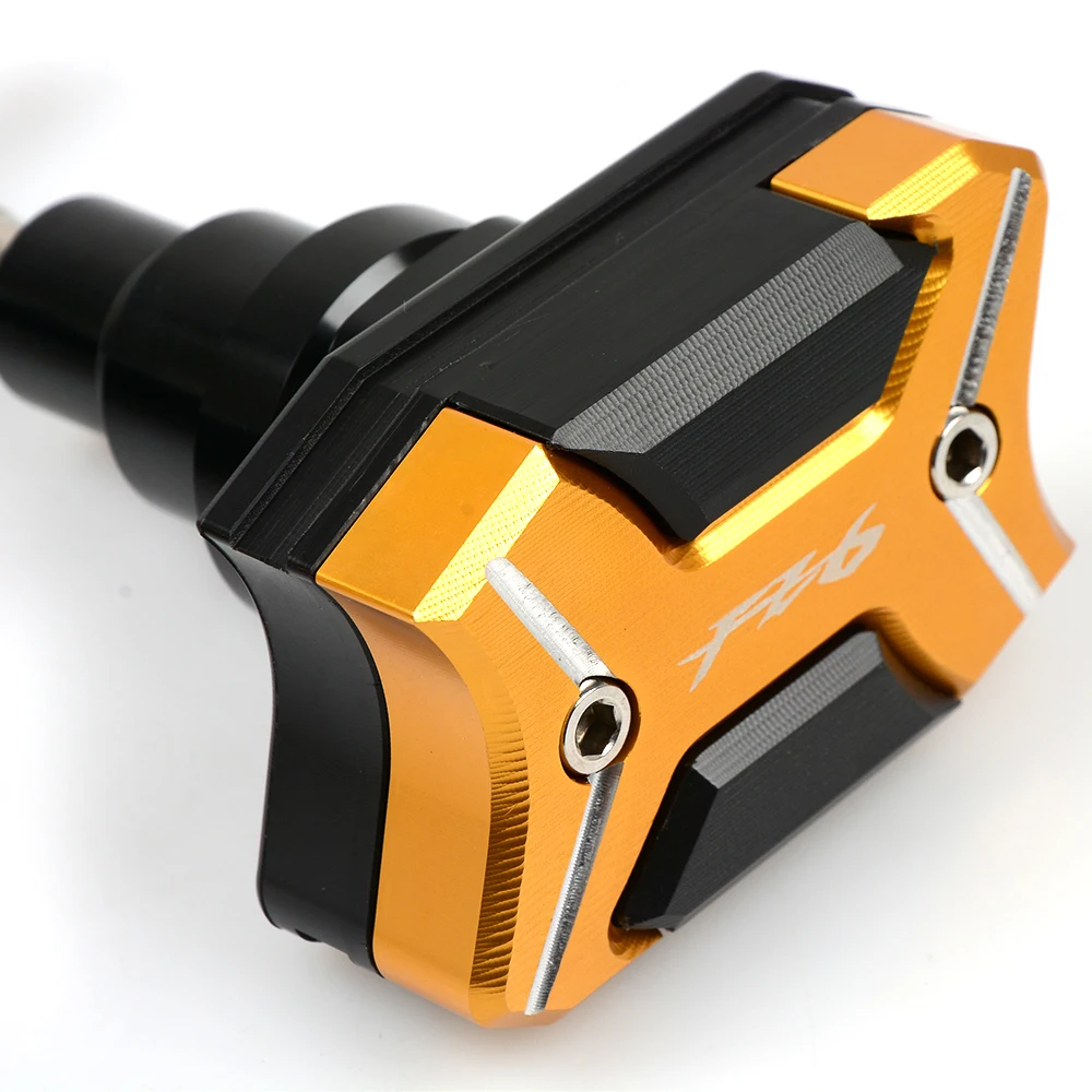 Для Yamaha FZ6 2006- 2007 2008 2009 2010 Рама мотоцикла Краш колодки корпус двигателя ползунки протектор аксессуары для мотоциклов с ЧПУ - Цвет: GL