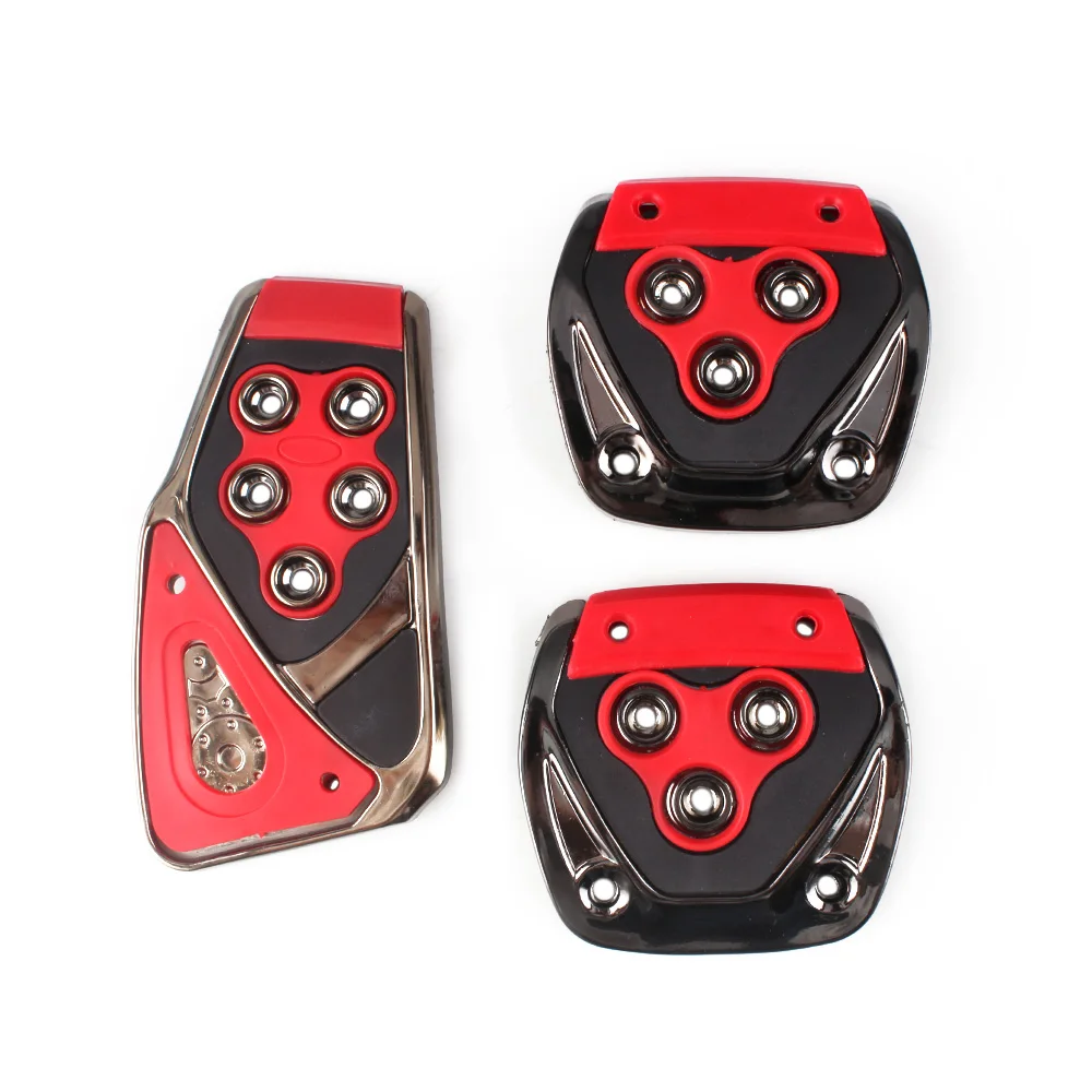 Car Accessories Car Pedals Pedal Cover Racing Pedals RASTP Car Styling Racing Pedals Universal Manual Brake Pedals Foot Rest Auto Pedal Pads RS-ENL010