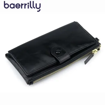 

Rfid Blocking Wallet Genuine Leather Wallet For Women Lady Long Wallets Coin Purse Woman Clutch Bags Female Card Holder Cartera