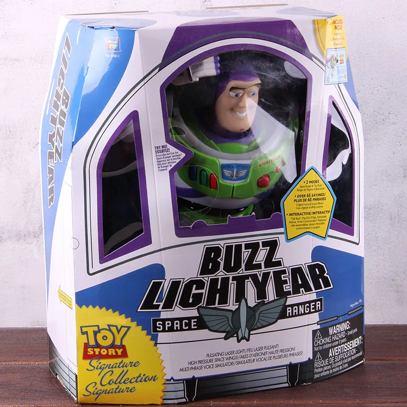 

Toy Story Figure Buzz Lightyear Space Ranger Toy Story Action Figure Buzz Lightyear with LED Light Collection Toy