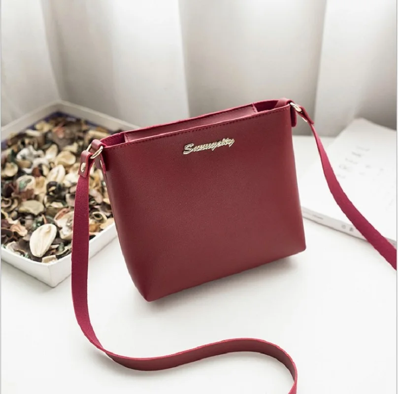 

Women Ladies Leather beautiful Shoulder popular sweet Ladies Bag Tote Purse candy color Handbag Messenger Crossbody Satchel