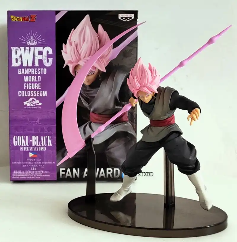 Banpresto World Figure Colosseum Bwfc 9 Dragon Ball Goku Black Super Saiyan Rose Dragonball Z Japanese Anime