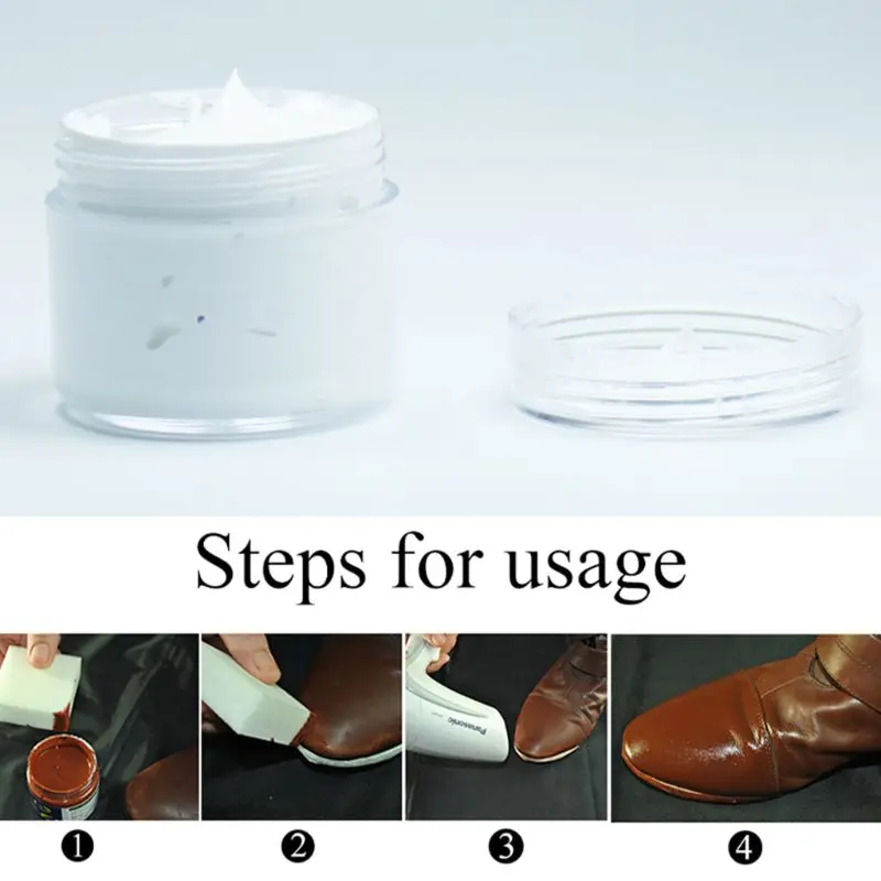 Other DIY & Tools 2021 New 50ml White Leather Paint Shoe Cream