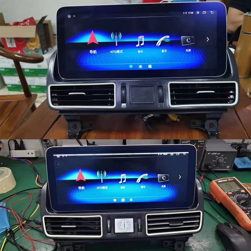For Mercedes Benz GL GLE GLS W166 X166 NTG 360 Birdview Navi Car Radio Stereo Audio Navigation GPS CarPlay Android 12.3 Screen