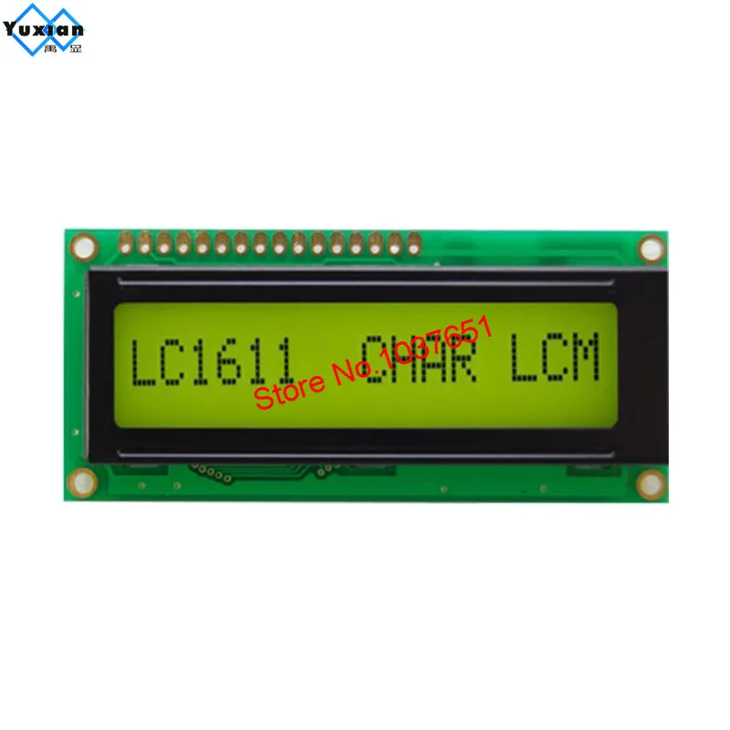 16X1 Lcd Diplay LC1611 SPLC780D1 HD44780 good quality