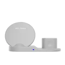 Wireless Charger 3 in 1 Wireless Charging Stand For Apple Watch Airpods for iPhone X Xs Fast Wireless Charger Dock