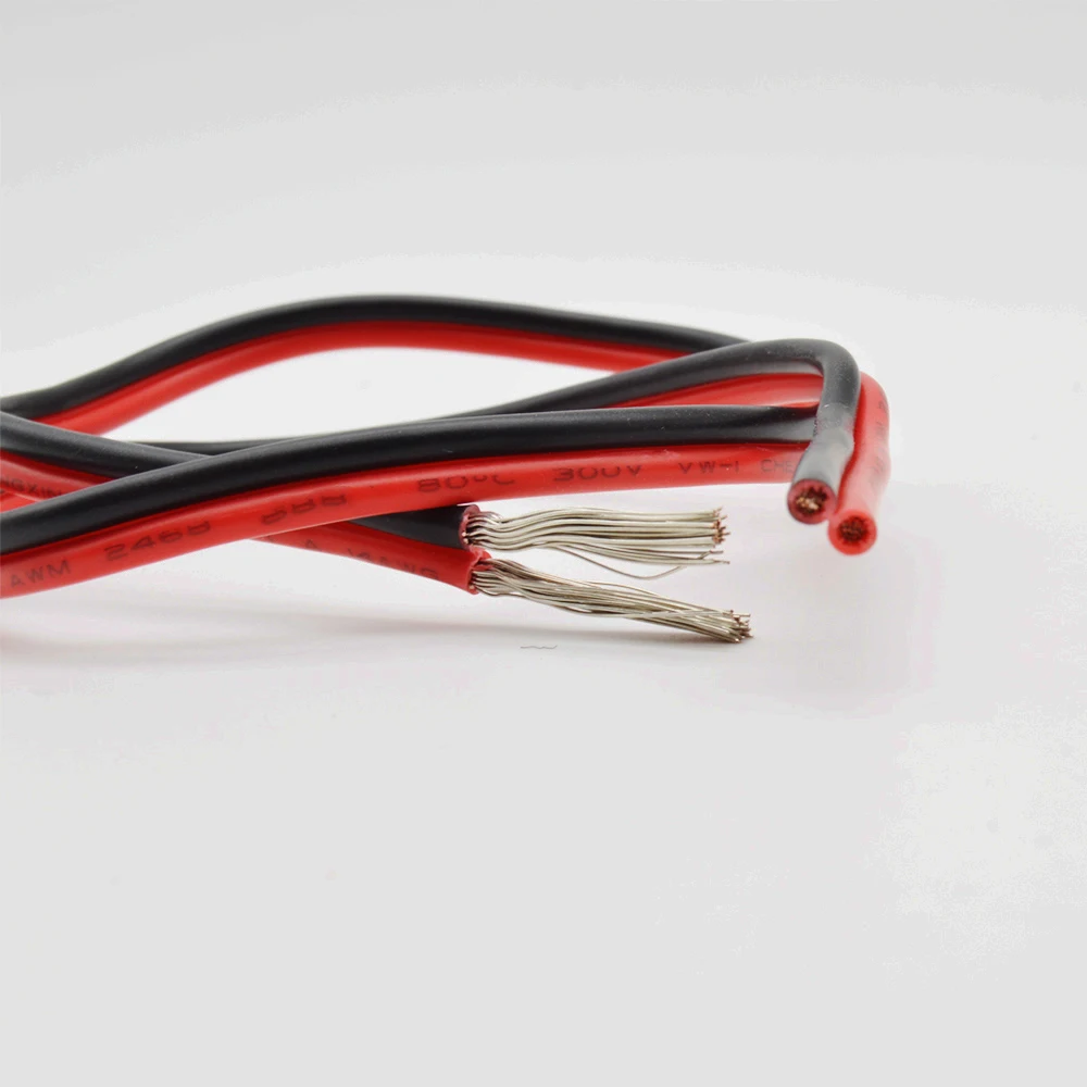 UL2468 2/5 /10 м 2 Pin 28 26 24 22 20 18 16 14 AWG Электрический медный провод светодиодный освещения