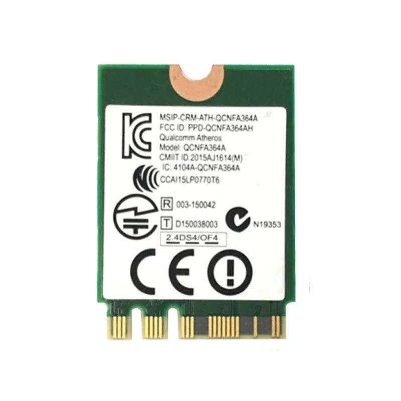 새로운 Wlan 2-in-1 킬러 무선 1535 802.11 A/b/g/n/ac + Bluetooth 4.1 M.2 2230 Wifi 카드 네트워크 802.11ac 867mbps 이더넷