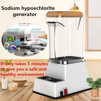 

1.6L High Capacity Household Disinfectant Machine Cleaners Reusable Sodium Hypochlorite Generator For Cleaning Spray Fog Machine