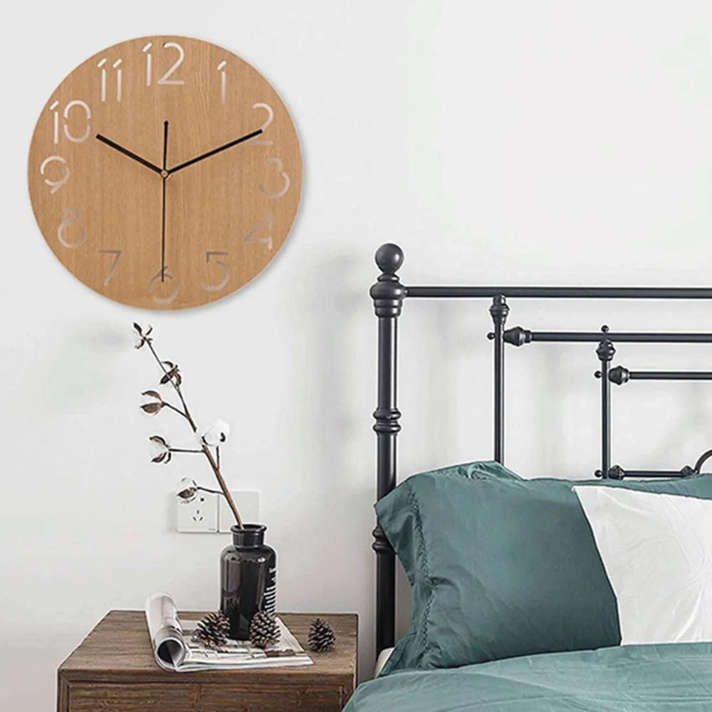 Wood Wall Clocks Home Decor Wood Wall Clock Vintage Rustic Antique