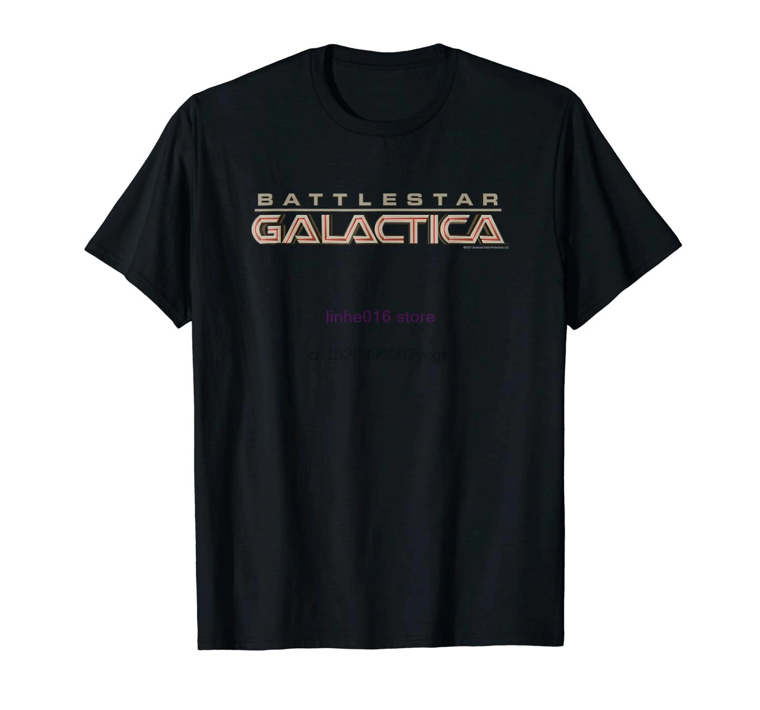 Брендовая мужская рубашка Battlestar галактика удобная футболка с логотипом