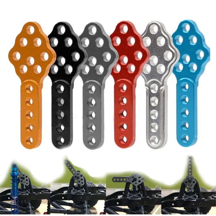 

1/10 RC Climbing Car Accessories Metal Shock Adjustment Bracket Suitable for AXIAL SCX10 Wrangler JEP9004647 Etc Rc Car Parts