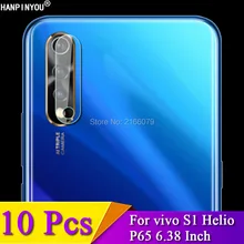 10 шт./партия для vivo S1 Helio P65 6,3" Защитная крышка для объектива камеры заднего вида мягкий закаленное защитный из стеклянной пленки