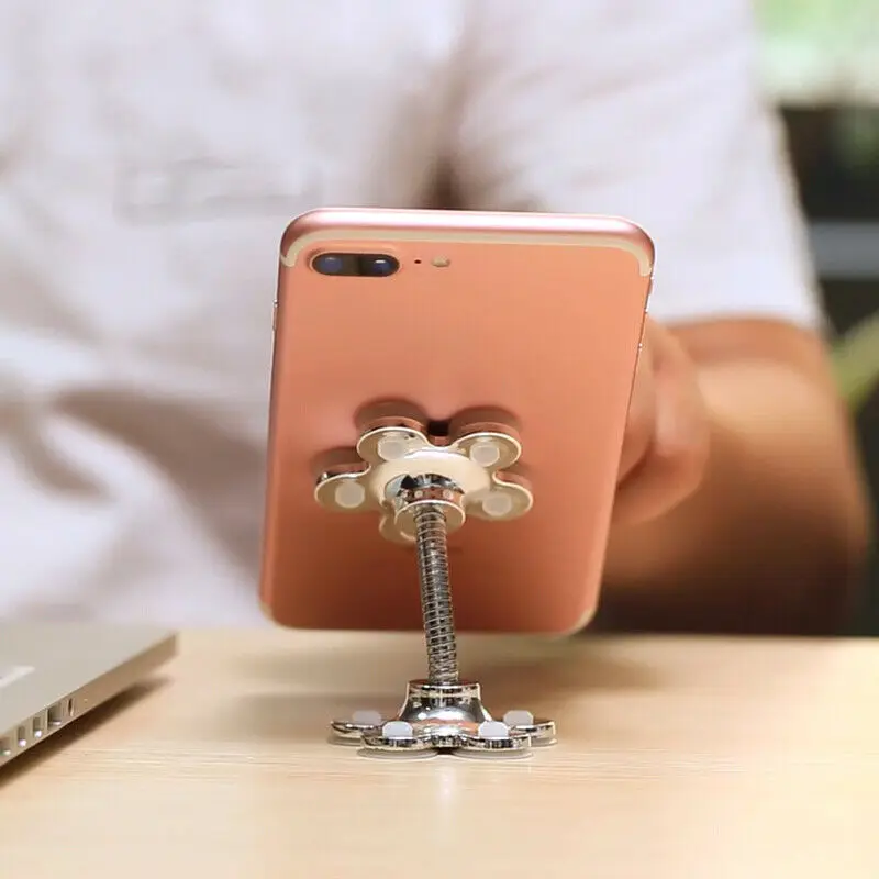 Автомобильный держатель для телефона IPhone Xiaomi вращающийся многоугольный