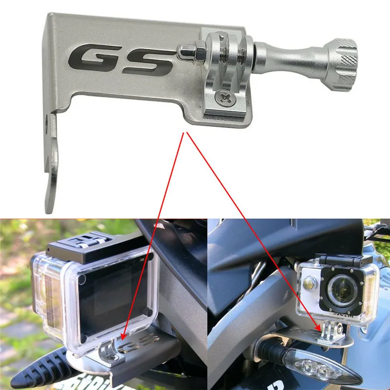 

For BMW GS 1200 Adventure LC R1200GS 1200 GS Adventure LC for Gopro Go Pro 4 5 Camera Bracket Support Holder Mount KIT