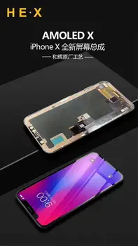 

For iPhone X LCD Display Touch Digitizer Assembly Replace TFT screen Black self factory produced good quality not original