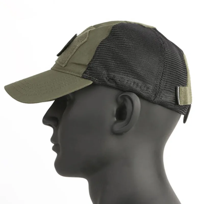 emersongear Emerson Tactical Assault Cap Outdoor Baseball Hat Tactical Airsoft Millitary Army Sun Hats Nylon Mesh Cap
