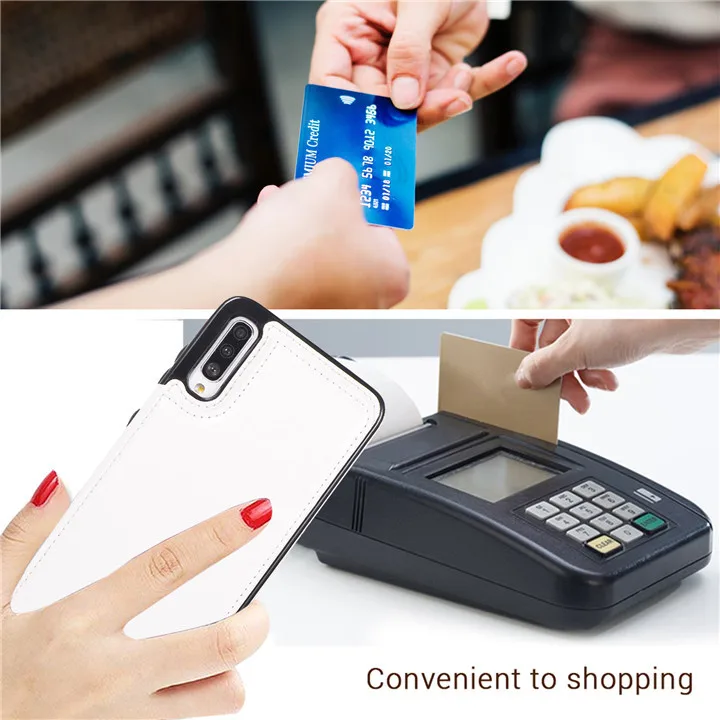 samsung silicone cover Luxury Leather Wallet Case For Samsung Galaxy A70 A70S A50 A50S A40 A30S A30 A20E A10E A10S M10 Card Slots Shockproof Flip Shell samsung silicone cover