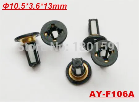 10 шт Горячая продажа в aftermarket топливный инжектор микро фильтр 13*10,5*3,6 мм для honda Автомобили ремонтные наборы деталей топливной форсунки (AY-F106A) 10 шт Горячая продажа в aftermarket топливный инжектор микро фильтр 13*10,5*3,6 мм для honda Автомобили ремонтные наборы деталей топливной форсунки (AY-F106A)