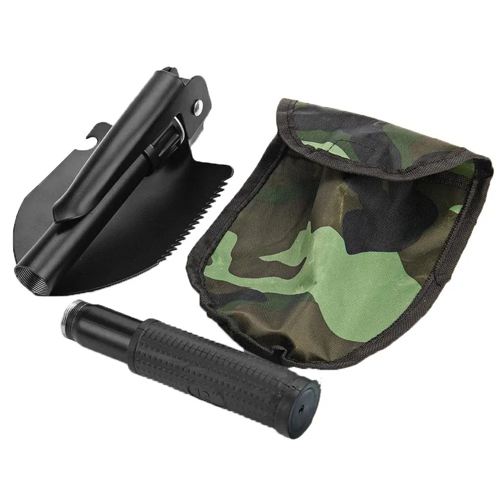 

HOt Garden Tools Mini-Military Portable Folding Shovel Survival Spade Emergency Trowel For Outdoor Camping Tooldiscount dropship