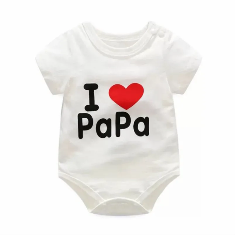 

Summer Cute Cartoon cotton Baby Boys Girls Clothes Jumpsuit 3-24 Months Toddler Newborn Outfits triangle Rompergreat Set