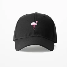 Harajuku бейсбольная Кепка с вышивкой фламинго, модная шапка для мужчин и женщин, хлопковые шляпы для отдыха на открытом воздухе, спортивные шапки для гольфа
