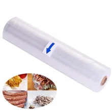 Vacuum Seal Bags рулон для вакуумного упаковщика упаковочный контейнер сумка для хранения продуктов питания 12/15/20*500 см Поддержка; ; Прямая поставка;