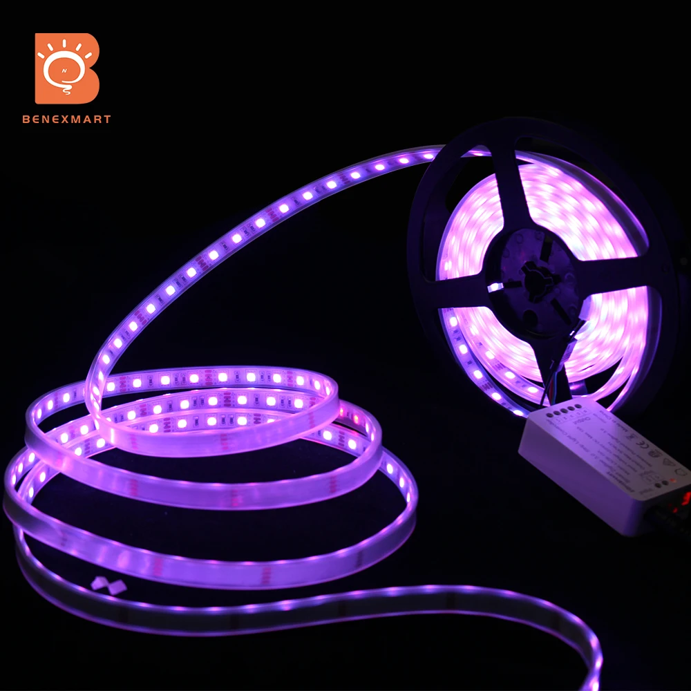 Смарт контроллер светодиодной ленты Tuya Zigbee 3 0 драйвер RGB CCT светодиодный