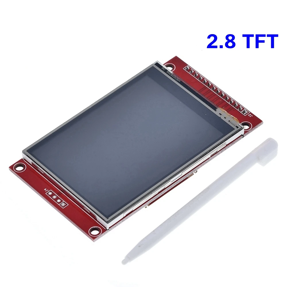 1.44/1.8/2.4/2.8 Inch TFT Color Screen LCD Display Module Drive ST7735 ILI9341 Interface SPI 128*128 240*320 for Arduino - Цвет: 2.8 TFT