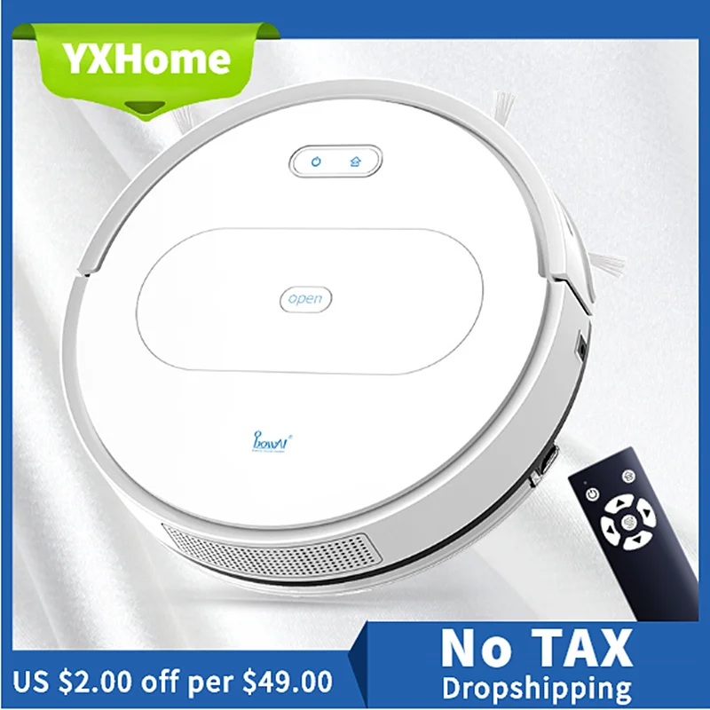 

2800Pa Smart Sweeping Robot Vacuum Cleaner For Home Wireless Dry & Wet & Mop Cyclone Suction Planned To Clean Vacuum Cleaner