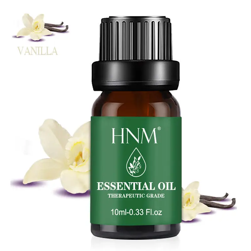 HNM Vanilla 10ml Pure Essential Oil Ylang Basil Camphor Pine Needles Tangerine Citronella Fennel Cajeput Juniper Diffuser Aroma | Красота и