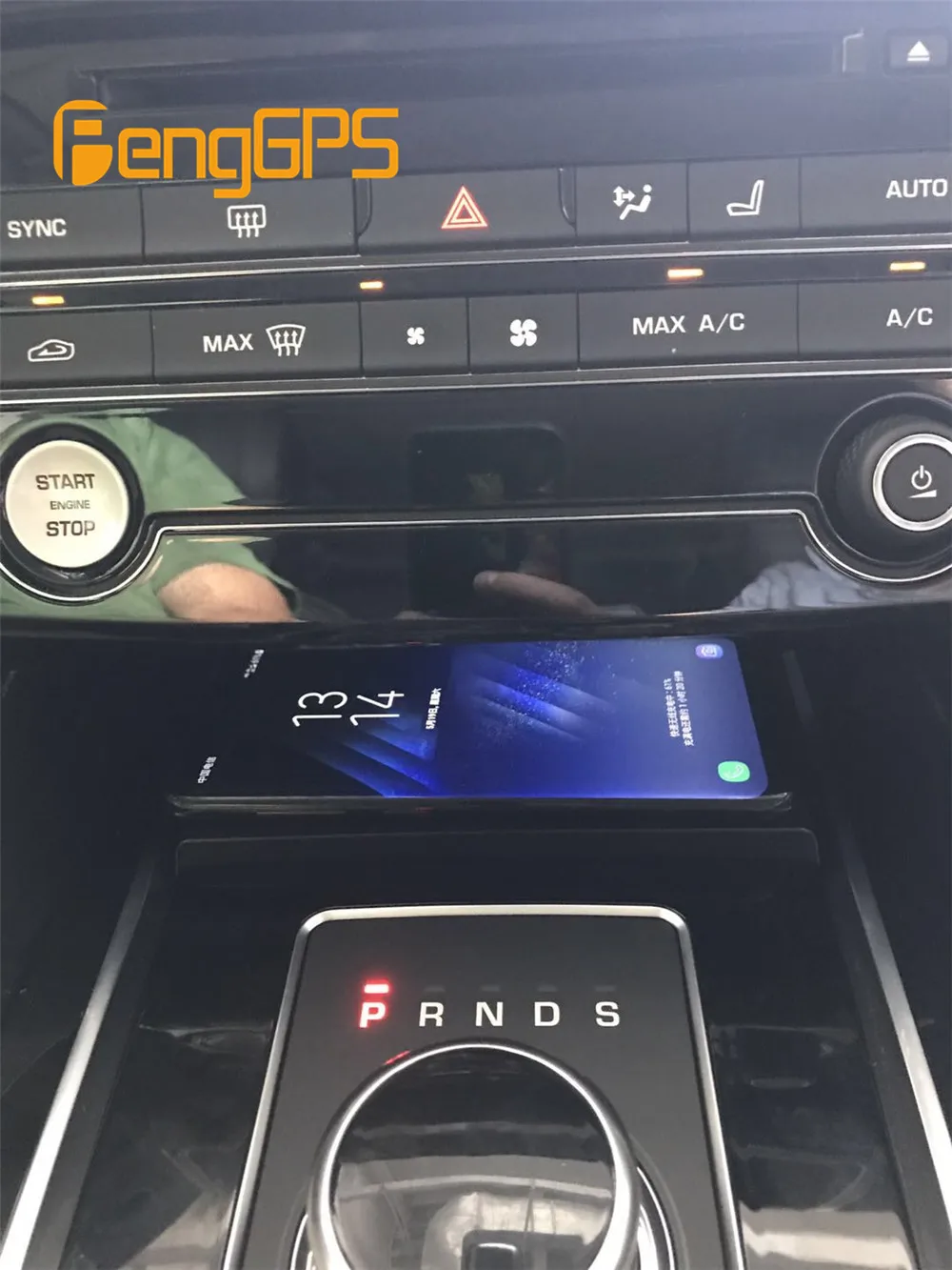 Qi автомобильное беспроводное зарядное устройство для Jaguar XE/XF/XFL/FPACE- для iPhone Xs Max X XR samsung S10 S9 инфракрасный Быстрый держатель телефона