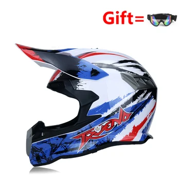 

Hot selling Black Full Face Motorcycle Helmet Motorcycle Riding Helmet Men's Off Road Downhill DH Racing Helmet Cross Helmet