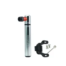 

Aluminum Alloy Mini Bike Pump Bike Bicycle Dual Action Mini Portable Pump US Presta Nozzle Pump Inflator Bike Pump Bike Accs