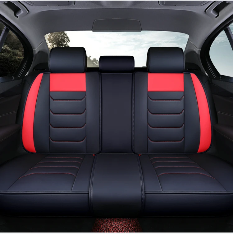 Чехлы для автокресел из искусственной кожи с полным покрытием для Mitsubishi outlander sport outlander pajero sport