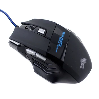 

Wired Gaming Mouse 6/7 Button 5500 DPI LED Optical USB Computer Mouse Ergonomic Comfortable-hold Gaming Mice