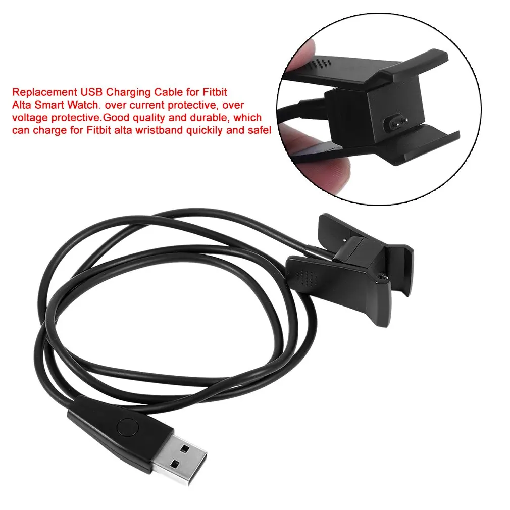 Профессиональная Замена зарядного устройства USB зарядный кабель зарядный зажим для Alta беспроводной Браслет