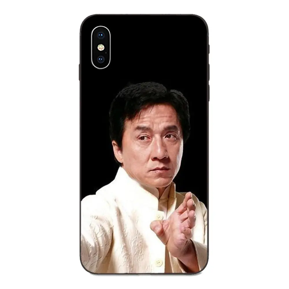 Джеки Чан мягкий хипстерский чехол для Xiaomi Redmi Note 3 3S 4 4A 4X5 5A 6 6A 7 7A K20 Plus Pro S2 Y2 Y3