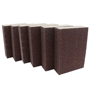 

Durable Cleaning Brush Sanding Sponge Washing Scrubber Sanding Blocks for Bathroom Kitchen Countertop