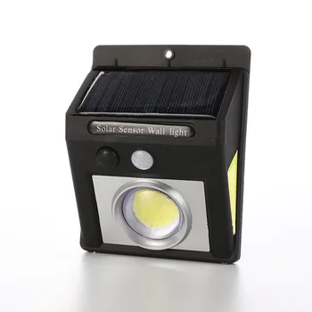 

Small Size 10W corridor solar led wall light COB IP55 light sensor +human being sensor