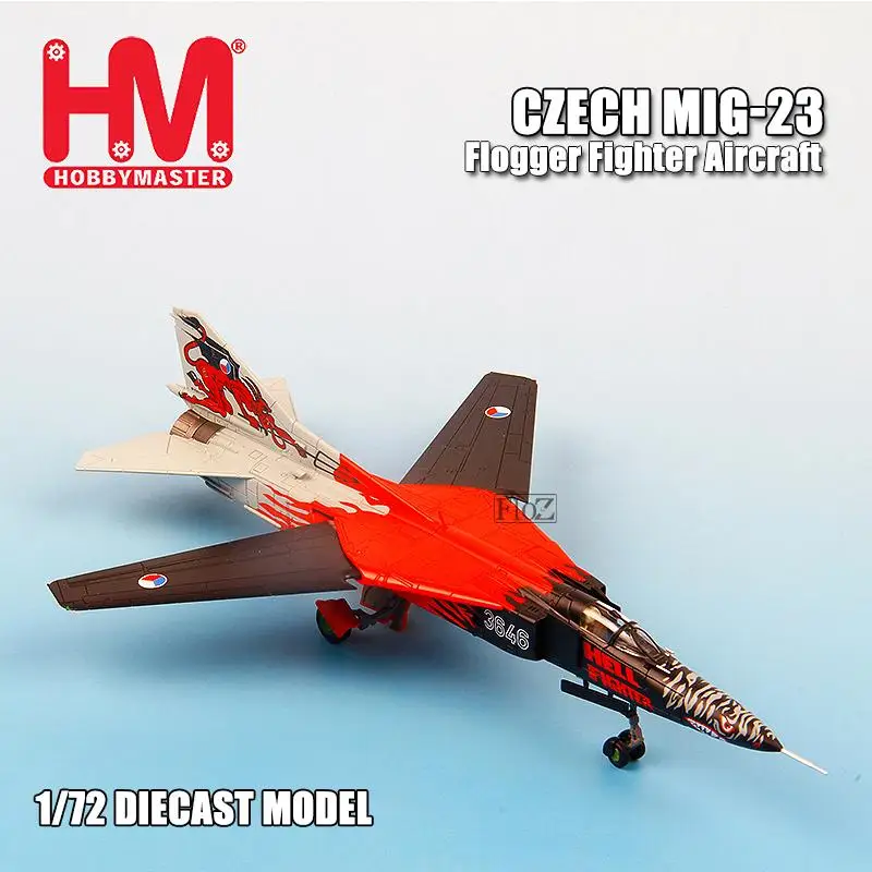 

HOBBY MASTER Czech MIG-23 Flogger Fighter Aircraft 1/72 diecast model aircraft