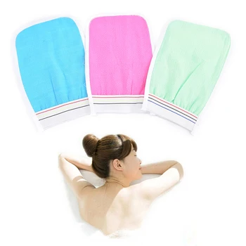 

1Pc Soft Exfoliating Wash Skin Spa Bath Glove scrub mitt magic peeling glove Bubble Bath Flower Small Rub Cloth