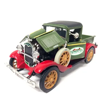 

5pcs/lot Wholesale 1/32 Scale Car Model Toys FORD Vintage Pickup 13CM Length Diecast Metal Car Model Toy