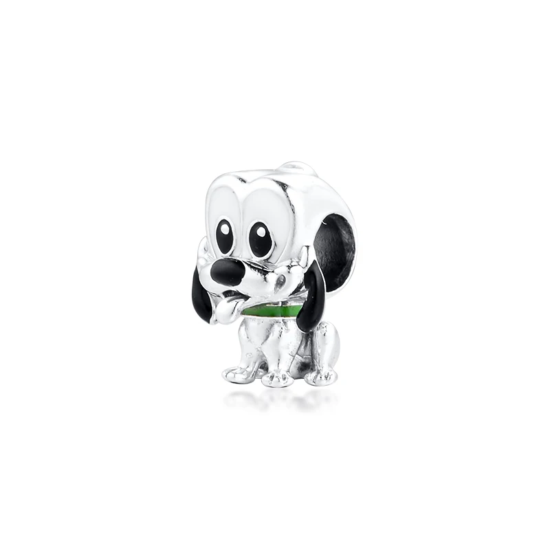 Baby Pluto Dog Charm подходит для оригинальных браслетов женщин DIY бусы изготовления