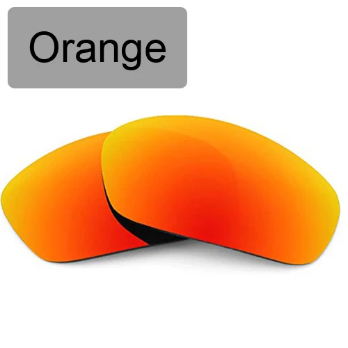 1 pair orange lens NEWBOLER поляризационные солнцезащитные очки для рыбалки с антибликовым покрытием, спортивные солнцезащитные очки, коричневые очки для бега, Походов, Кемпинга, УФ-очки 400, 6 вариантов линз - Цвет: 1 pair orange lens