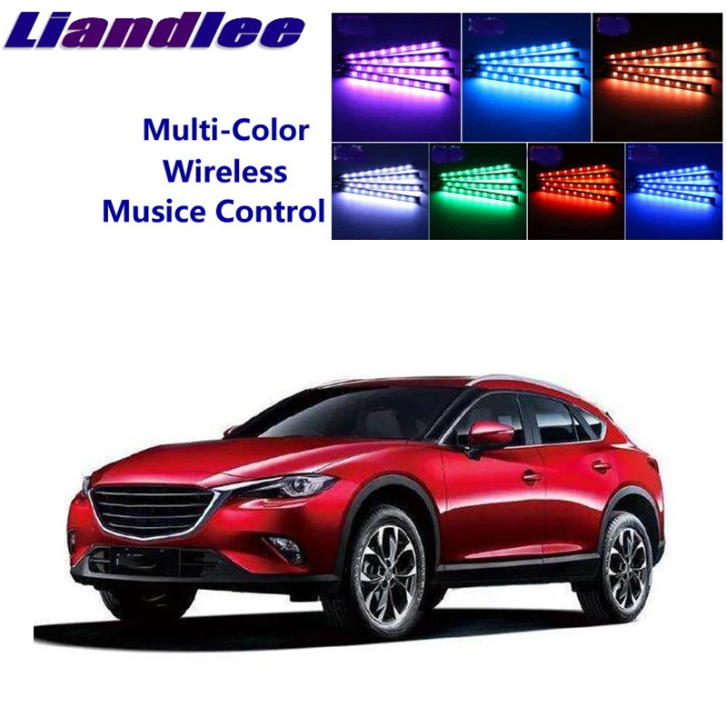 For Mazda6 MPS Atenza MK1 2002~2010 In Full Color LED Glow Interior Car Kit Under Dash Foot Floor Seats Accent Lighting